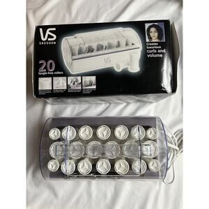 VINTAGE VIDAL SASSON Prosetter Electric 20 Hot Rollers Curlers PAGENT TESTED